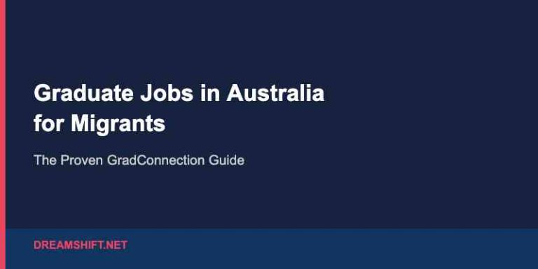 graduate jobs in Australia for migrants