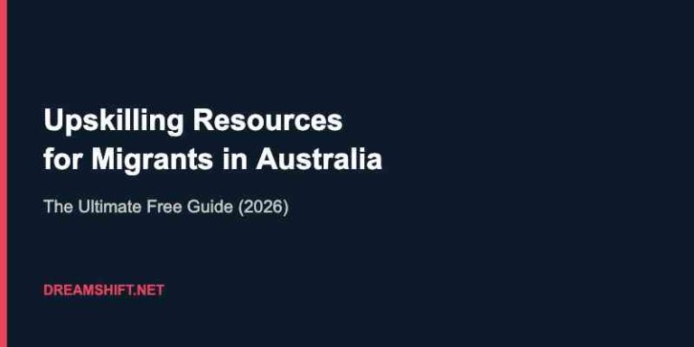 upskilling resources for migrants in Australia